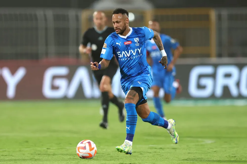 Neymar mới chỉ đá 7 trận cho Al Hilal trong một năm. Ảnh: GETTY. al-hilal-quyet-dinh-cat-hop-dong-voi-tien-dao-neymar (2).jpg