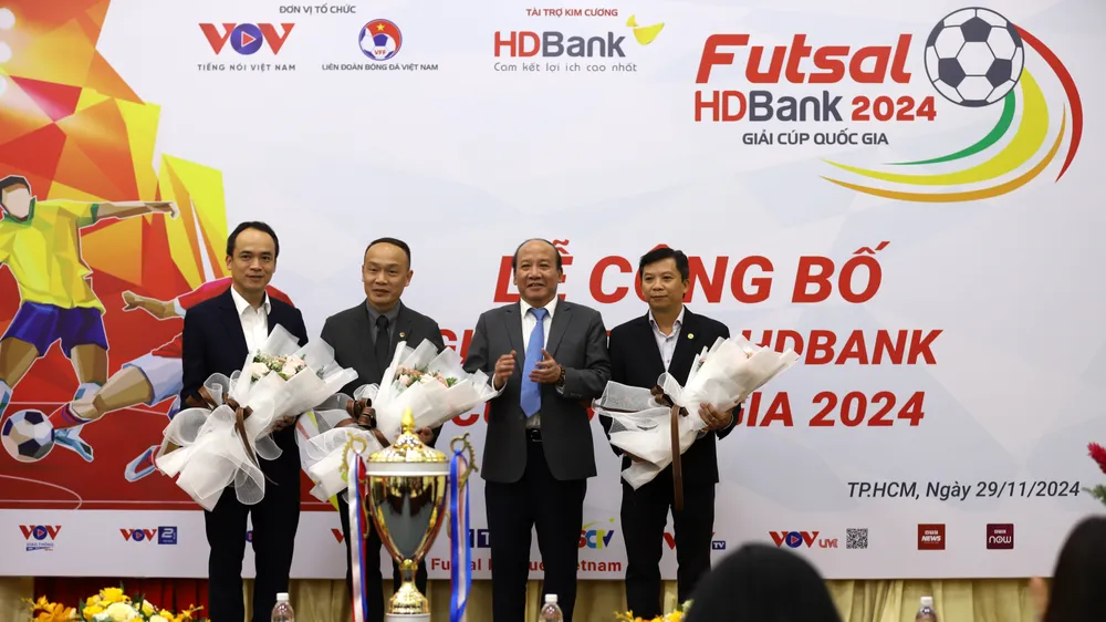 Các nhà tổ chức mong mỏi giải Futsal HDBank Cúp quốc gia 2024 tạo ra sức lan tỏa lớn. Futsal HDBank Cúp quốc gia 2024