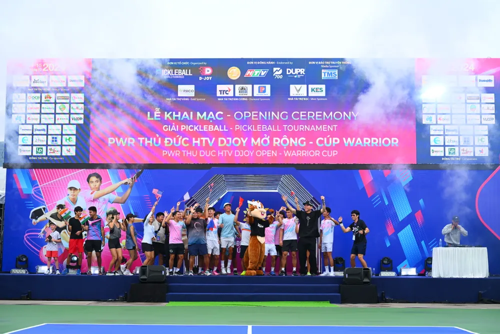 Giải pickleball PWR Thủ Đức HTV DJOY