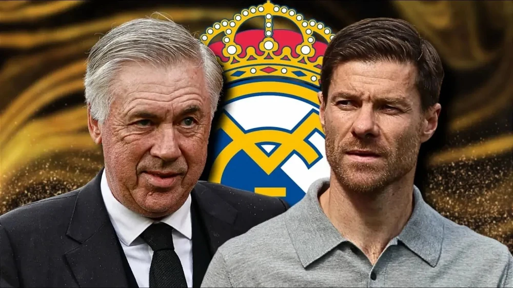 HLV Xabi Alonso thay thế Ancelotti nắm CLB Real Madrid. Ảnh: GETTY. CLB Real Madrid