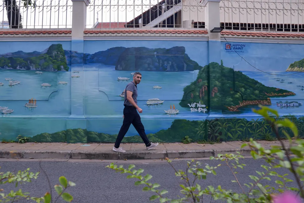 khối diễu bình, tranh bích hoạ