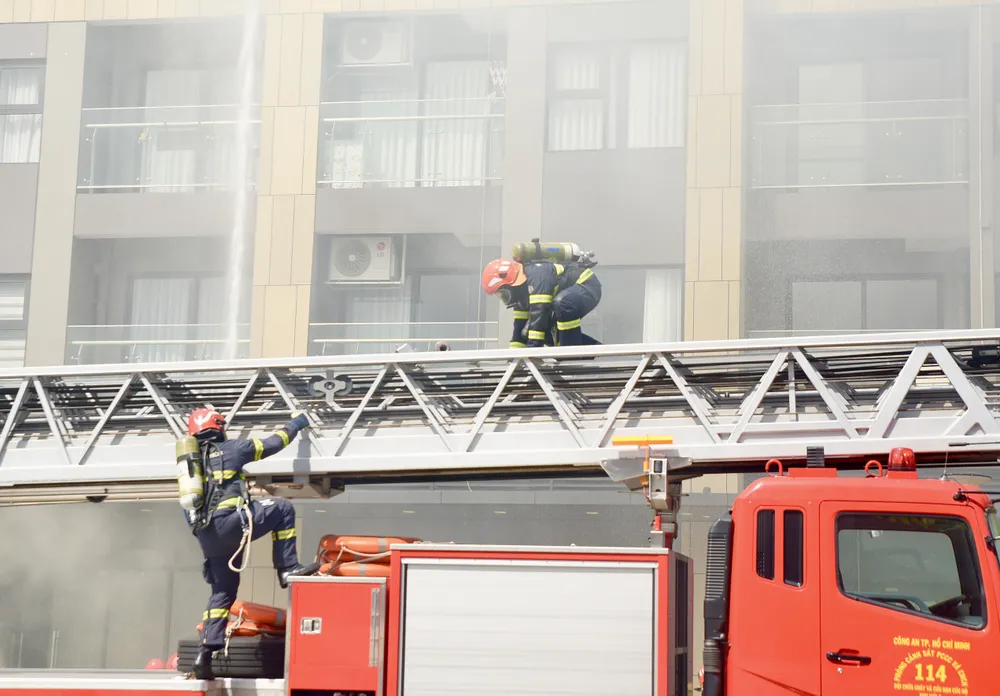 chữa cháy, cứu nạn, cứu hộ