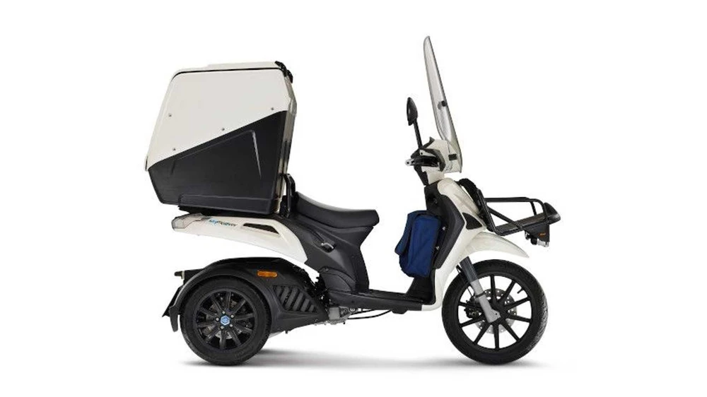 Piaggio MyMover là một chiếc xe tay ga có nhiều thứ kỳ lạ, hấp dẫn và tuyệt vời. Ảnh: Rideapart.