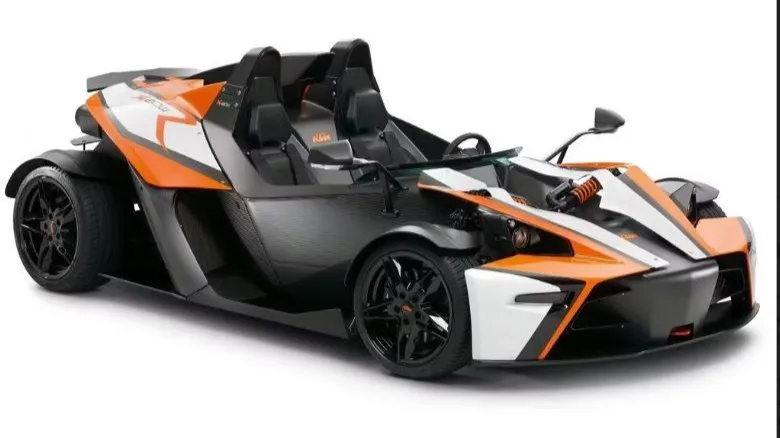 KTM X-Bow - 1.740 lbs (tương đương 783 kg). Ảnh: Hotcars. KTM X-Bow - 1.740 lbs (tương đương 783 kg). Ảnh: Hotcars.