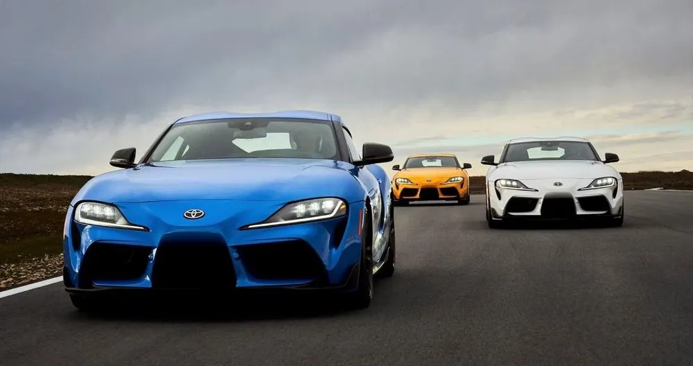 Supra của Toyota đi từ sức mạnh này sang sức mạnh khác. Ảnh: Hotcars