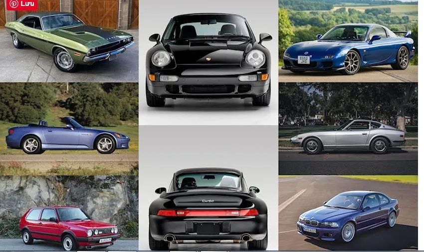 Những kiểu dáng xe cổ điển được ưa chuộng vượt thời gian. Ảnh: Barbuzz.