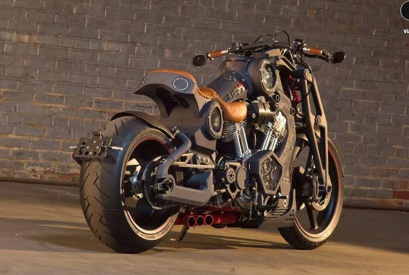 Confederate FA-13 Combat Bomber có thiết kế vẻ ngoài mạnh mẽ và hung hãn. Ảnh: Hotcars. Confederate FA-13 Combat Bomber có thiết kế vẻ ngoài mạnh mẽ và hung hãn. Ảnh: Hotcars.