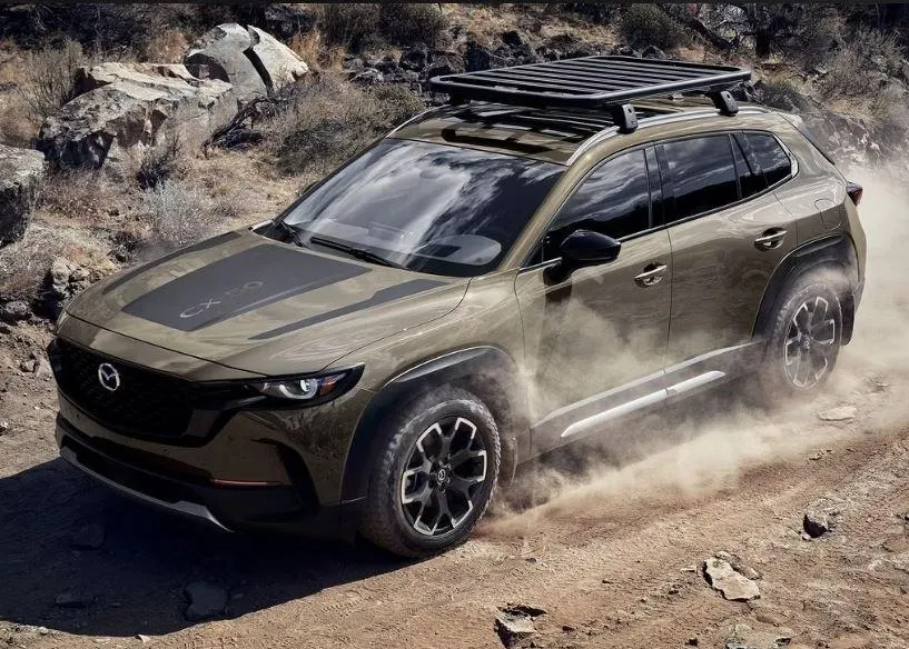 Mazda CX50 (Từ 27.550 đô la). Ảnh: Hotcars.