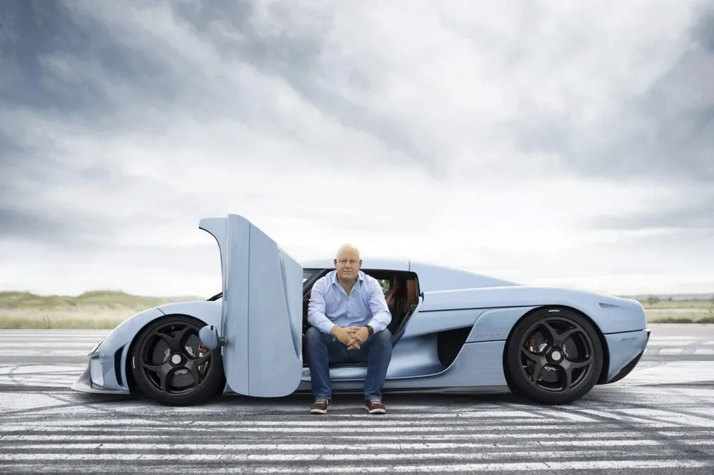Christian von Koenigsegg. Ảnh: Carbuzz.