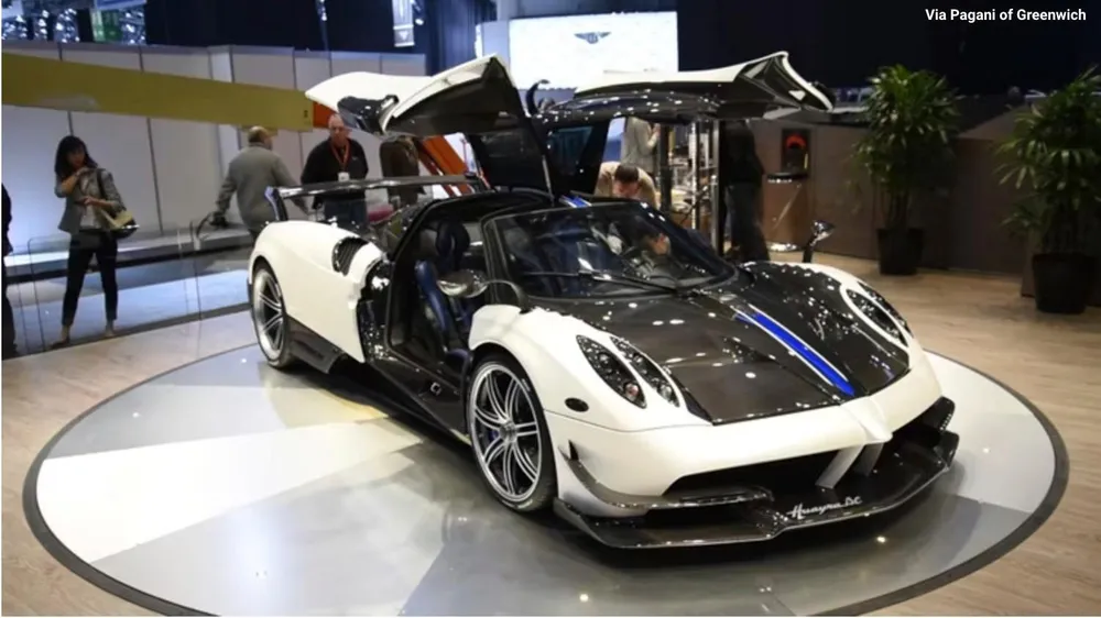 Pagani Huayra BC. Ảnh: Hotcars. Pagani Huayra BC. Ảnh: Hotcars.