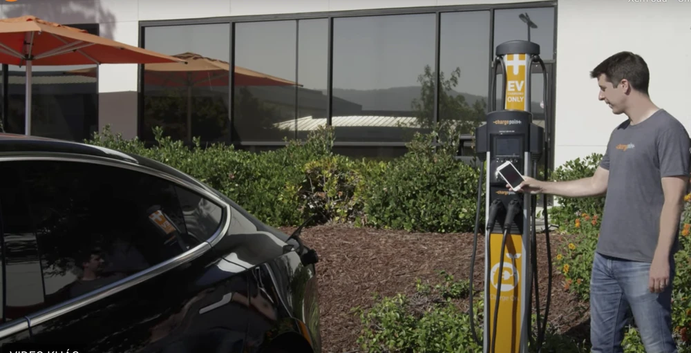 ChargePoint là một ứng dụng sạc EV được đánh giá cao khác. Ảnh: Motorbiscuit. ChargePoint là một ứng dụng sạc EV được đánh giá cao khác. Ảnh: Motorbiscuit.