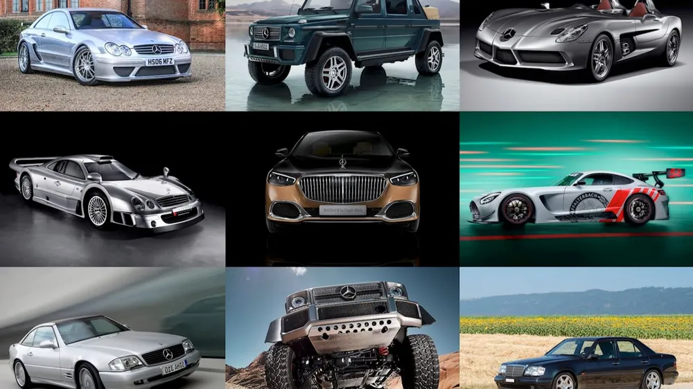 Những phiên bản giới hạn đẹp nhất và nhanh nhất của Mercedes. Ảnh: Carbuzz.