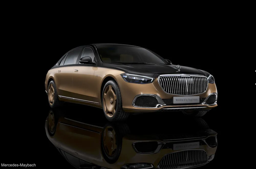 Maybach của Virgil Abloh (150 Chế tạo). Ảnh: Carbuzz.