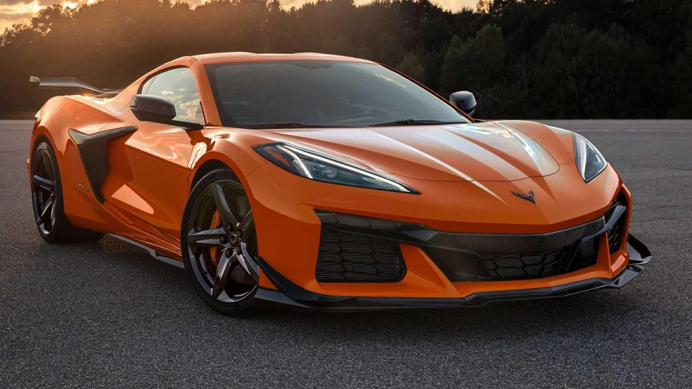 Chevrolet Corvette Z06 2023. Ảnh: Moto1.
