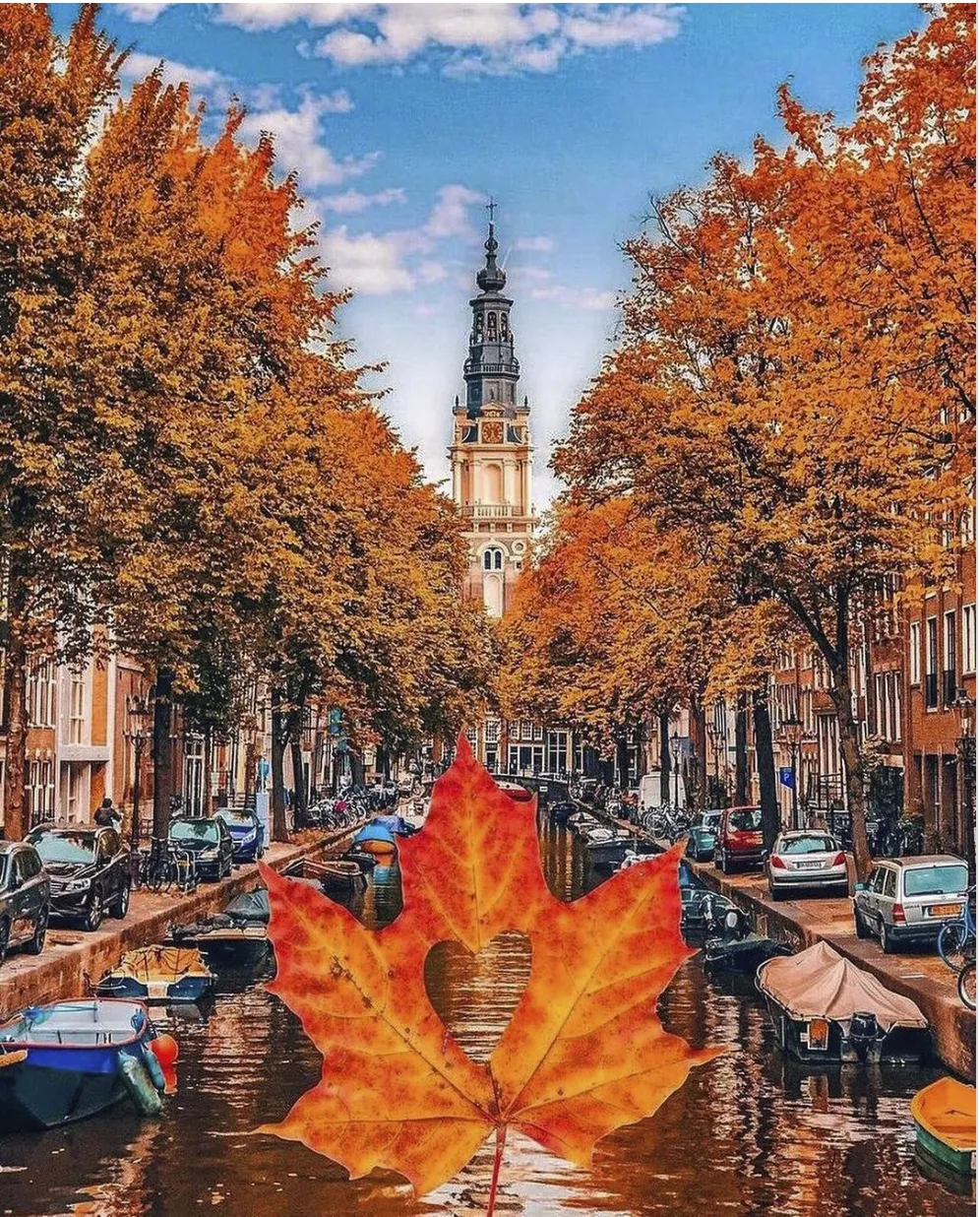 Amsterdam ở Hà Lan. Ảnh: Thetravel.