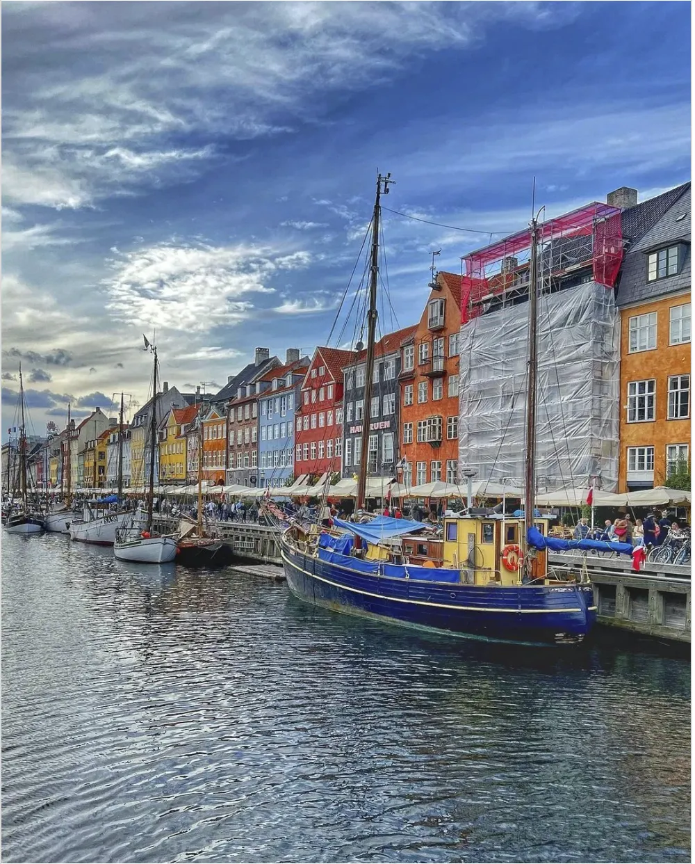 Copenhagen ở Đan Mạch. Ảnh: Thetravel.