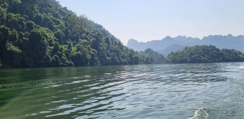 Hồ Ba Bể được thiên nhiên ưu ái ban tặng thảm thực vật đa dạng, phong phú.