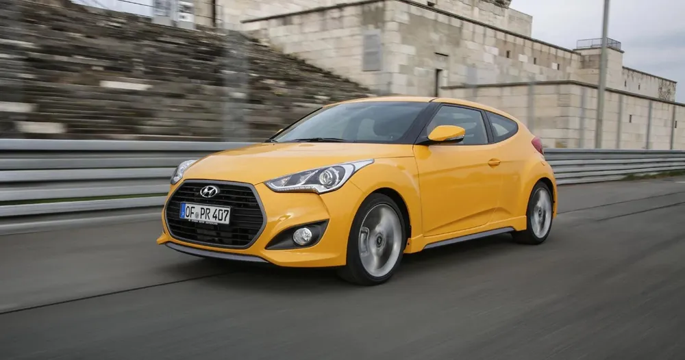 Veloster là một trong những mẫu xe hatch tốt nhất của Hàn Quốc. Ảnh: Hotcars.