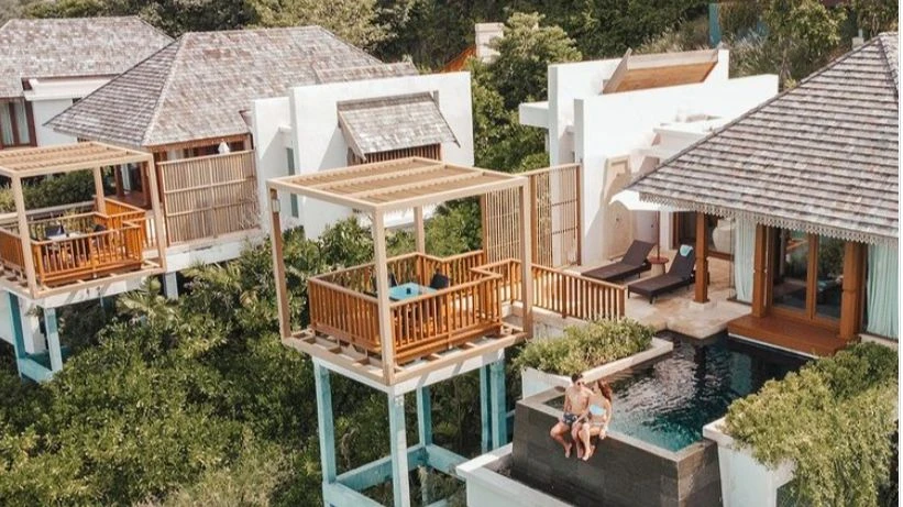 Khách sạn Ritz-Carlton, Koh Samui độc đáo và hấp dẫn. Ảnh: Thetravel.