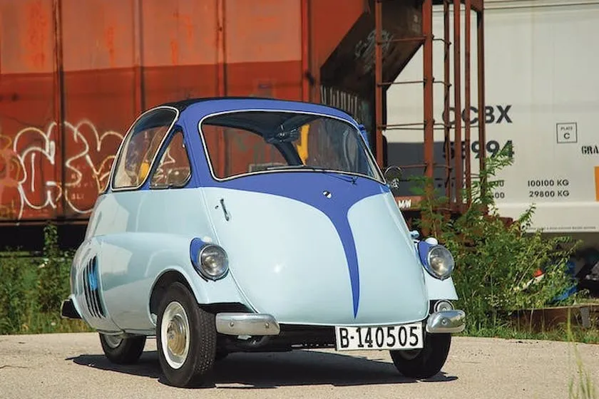 Isetta là chiếc xe bán chạy nhất với 161.728 chiếc. Ảnh: Carbuzz.