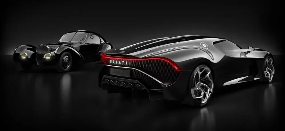 Bugatti La Voiture Noire có giá 18,7 triệu USD. Ảnh: Motorbiscuit.