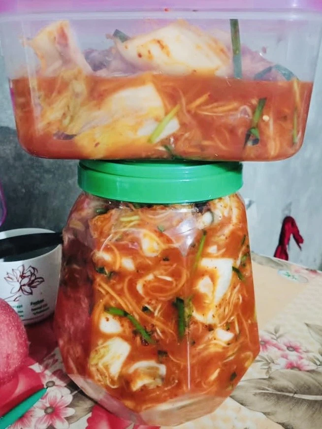 Ăn Kim chi và cheonggukjang sẽ tăng cường sức khỏe cho tóc chỉ trong 1 tháng. Ảnh: PHƯƠNG LÊ.