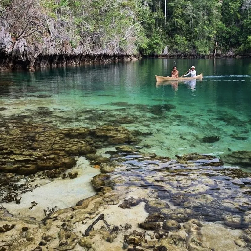 Đảo Labengki chưa bị tác động của con người nên còn nguyên vẻ đẹp tự nhiên. Ảnh: Thetravel.
