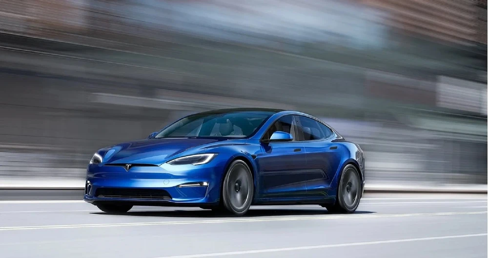 Tesla Model S Plaid 2023. Ảnh: Hotcars.