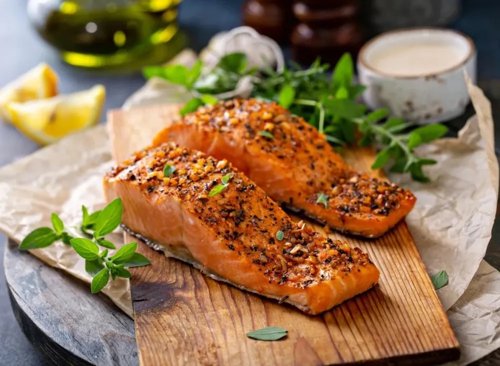 Đây là loại cá chứa nhiều protein và axit béo omega-3. Ảnh: Shutterstock. Đây là loại cá chứa nhiều protein và axit béo omega-3. Ảnh: Shutterstock.