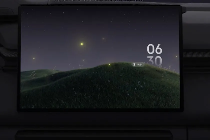 Flyme Auto có đồ họa và hình ảnh sắc nét. Ảnh: Carbuzz.
