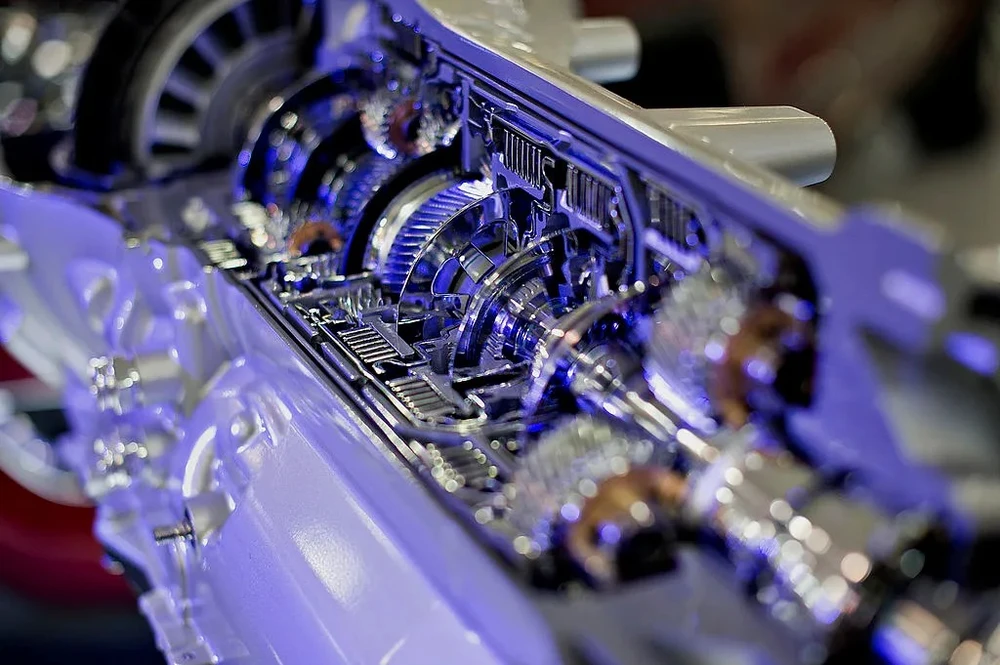 Hộp số tự động 8 cấp của Chrysler. Ảnh: Motorbiscuit.