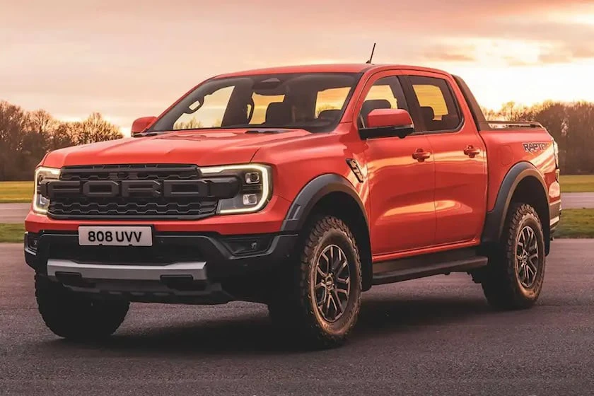 Ford Ranger Raptor – Code Orange. Ảnh: Carbuzz.