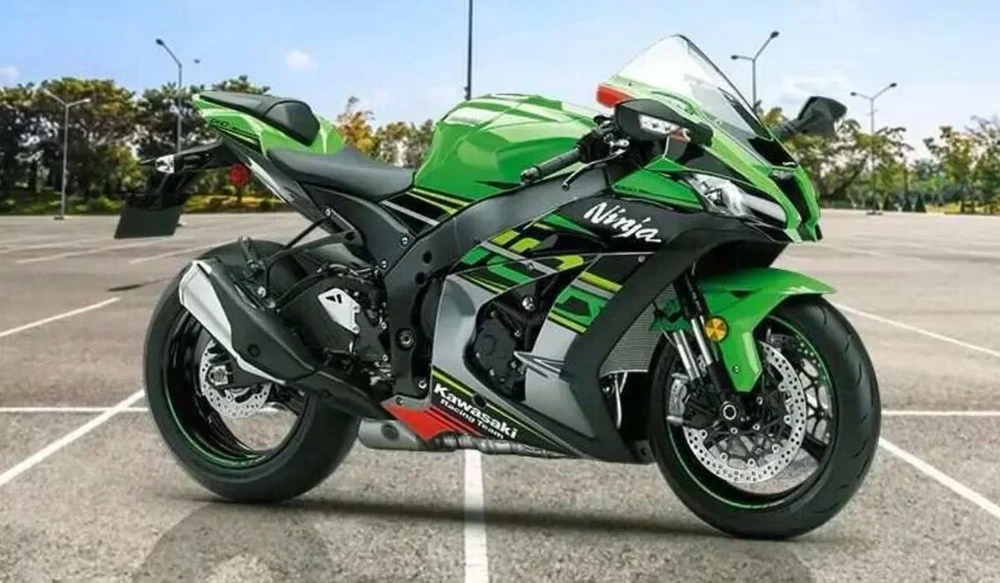 Kawasaki Ninja ZX-10R đạt tốc độ 303 km/h. Ảnh: Hotcars.