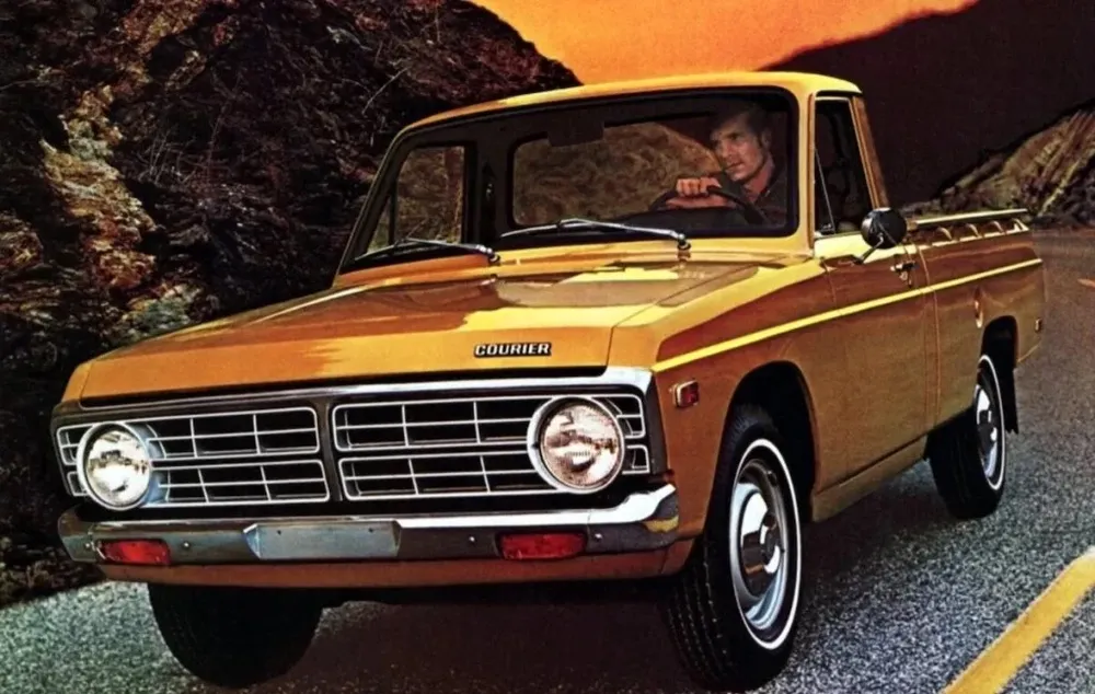 Ford Courier (1972-1982). Ảnh: Motorbiscuit.