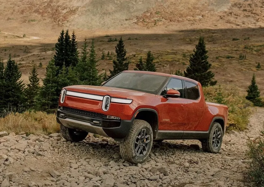 Rivian R1T 2023. Ảnh: Hotcars.