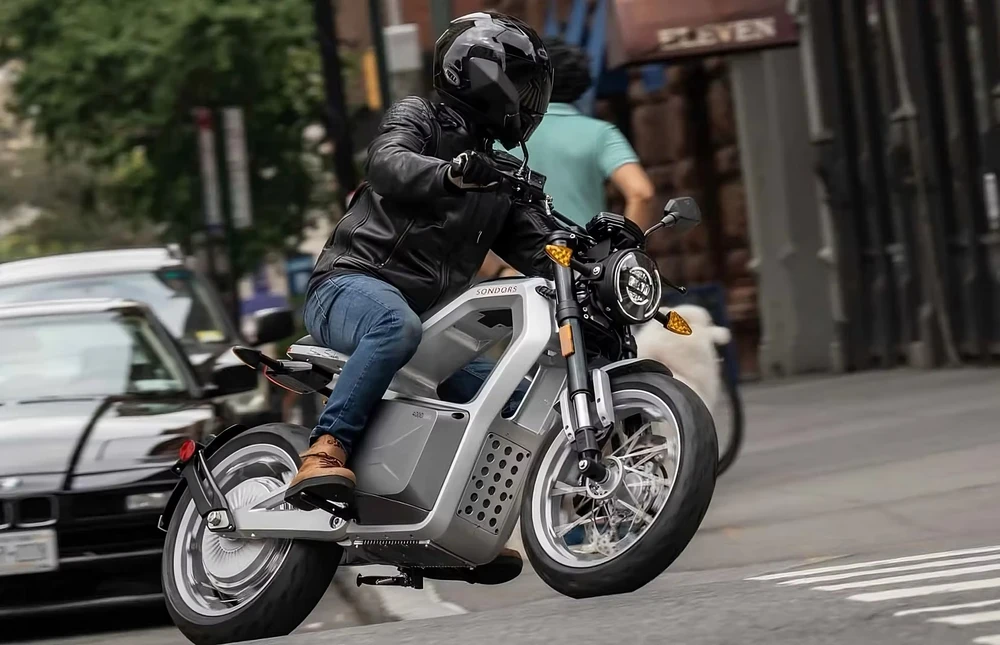 Sondors Metacycle. Ảnh: Hotcars.