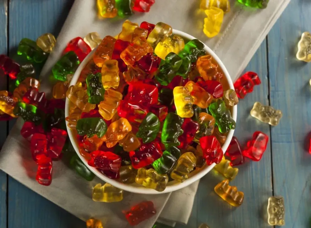 Kẹo hình gấu dẻo. Ảnh: Shutterstock. Kẹo hình gấu dẻo. Ảnh: Shutterstock.