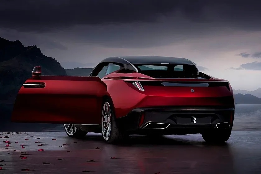 Rolls-Royce La Rose Noire. Ảnh: Carbuzz.