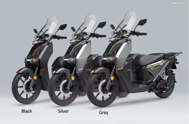 Super Soco CPx. Ảnh: Topspeed.
