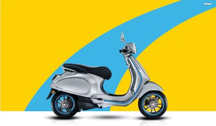 Vespa Elettrica. Ảnh: Topspeed.