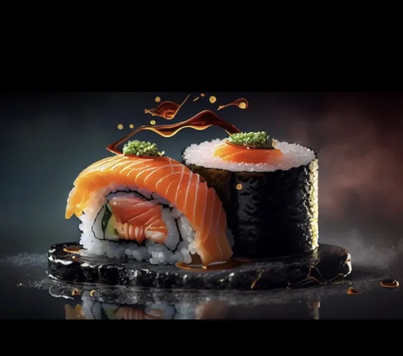 Sushi có thể được ăn kèm hay chấm món nào tùy theo mỗi người. Ảnh: NDTV. Sushi có thể được ăn kèm hay chấm món nào tùy theo mỗi người. Ảnh: NDTV.