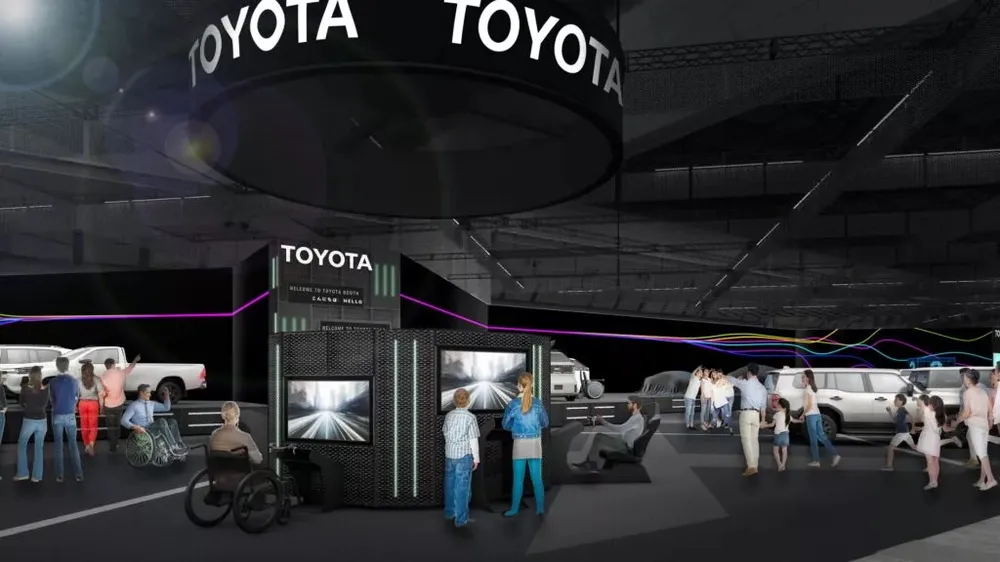 Toyota sẽ giới thiệu một công nghệ mới cho phép người dùng xe lăn vận hành các thiết bị mà không sử dụng chân ga hoặc phanh. Ảnh: Carcopps. Toyota- he-lo- nhung- mau- xe -concept- moi-6.jpg