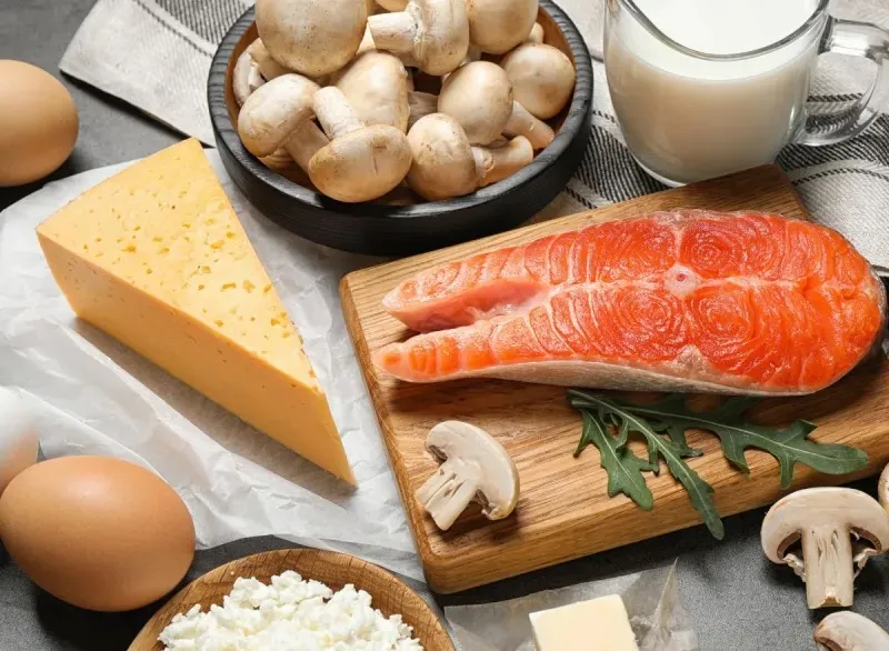 Thực phẩm giàu vitamin D tốt cho hệ miễn dịch và sức khỏe xương. Ảnh: Shutterstock. Thuc-pham-giau-vitamin-D-tot-cho-he-mien-dich-va-suc-khoe-xuong.jpg