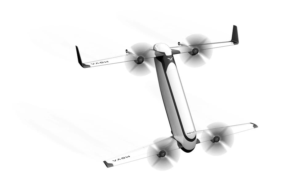 Máy bay eVTOL điện chở hàng tự động đầu tiên đã cất cánh.jpg