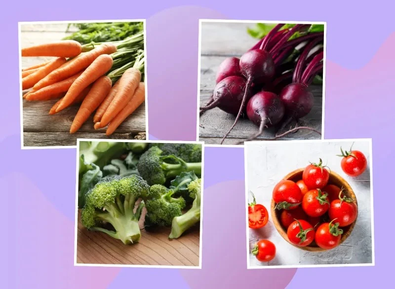 Giảm nguy cơ mắc bệnh mãn tính bằng cách ăn nhiều các loại rau giúp giảm viêm như cà rốt, rau chân vịt, cải xoăn, bông cải xanh, ớt chuông, cà chua. Ảnh: Shutterstock. 10 loại rau tốt nhất để giúp giảm viêm.jpg