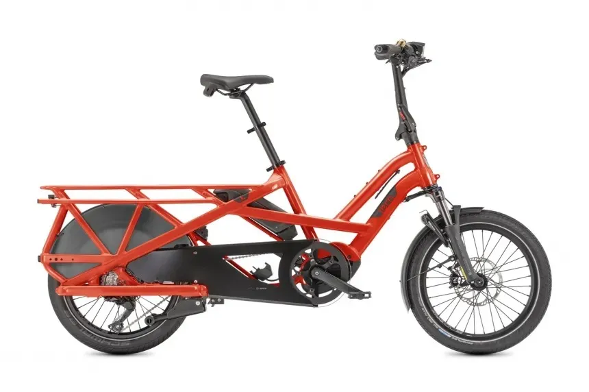 Xe đạp điện này có khả năng vận chuyển hàng hóa lên tới 440 lb (200 kg). Ảnh: Tern. Một số xe đạp điện tiện ích và chở hàng bạn có thể mua vào năm 2024.jpg