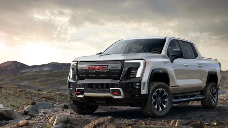 Xe bán tải điện có phạm vi ước tính của nhà sản xuất 640 km. Ảnh: GMC. Điểm danh những chiếc xe bán tải điện có phạm vi hoạt động tốt nhất.JPG
