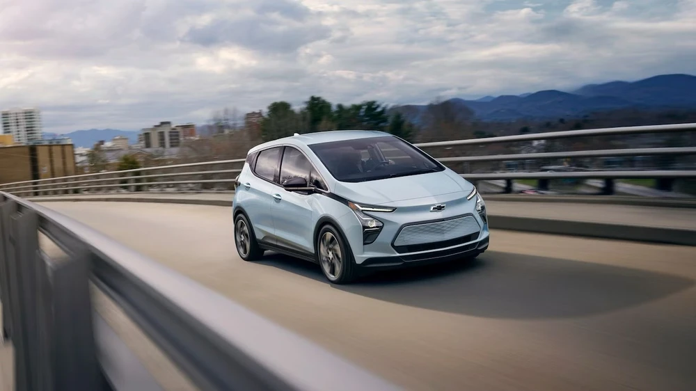 Xe điện có phạm vi di chuyển ước tính là 259 dặm (415 km). Ảnh: Chevrolet. Đây là mẫu xe điện đã qua sử dụng đáng tin cậy nhất năm 2024.jpg