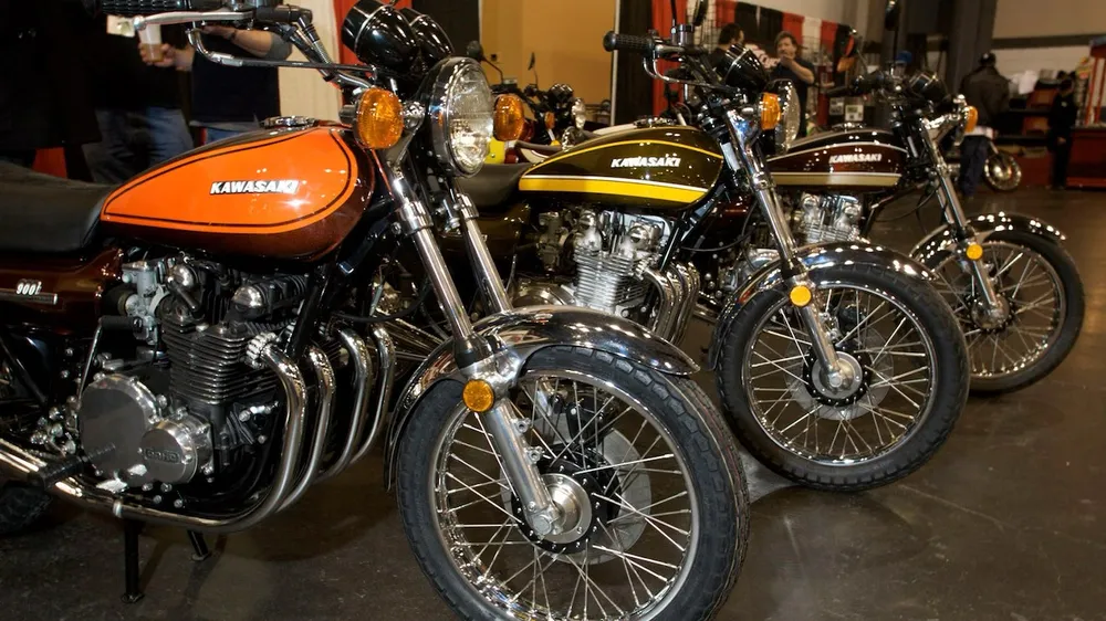 Mô tô cổ điển hiện tại được bán với giá 55.000 USD. Ảnh: Kawasaki. Chiêm ngưỡng những chiếc mô tô cổ điển của Kawasaki .jpg