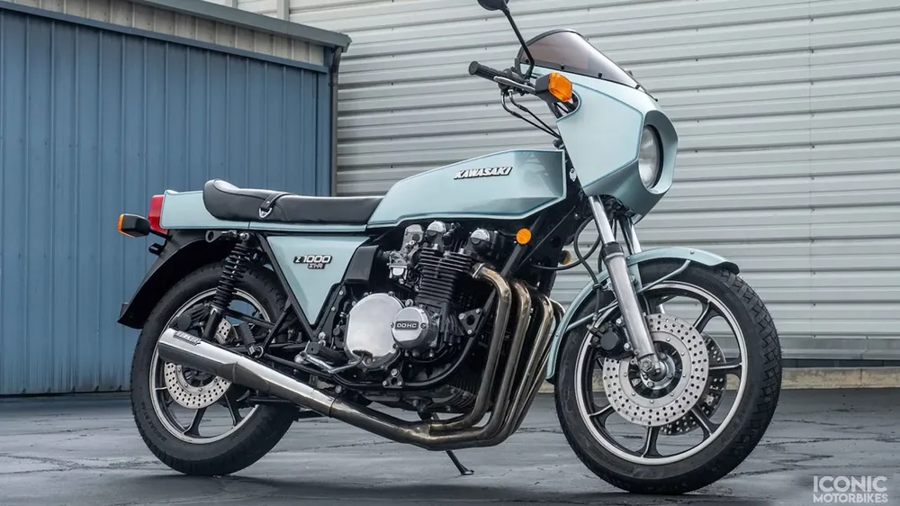 Mô tô cổ điển này có giá bán hiện tại là 22.000 USD (khoảng 537 triệu đồng). Ảnh: Kawasaki. Chiêm ngưỡng những chiếc mô tô cổ điển của Kawasaki.jpg